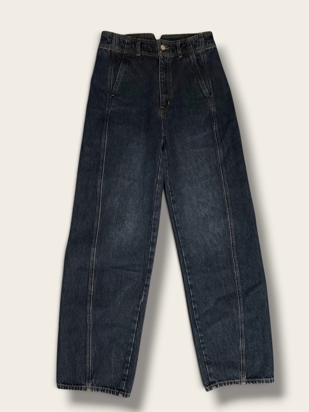 Apiece Apart Meridian Jean Tulum Wash High Rise Wide Leg Jeans Size 28